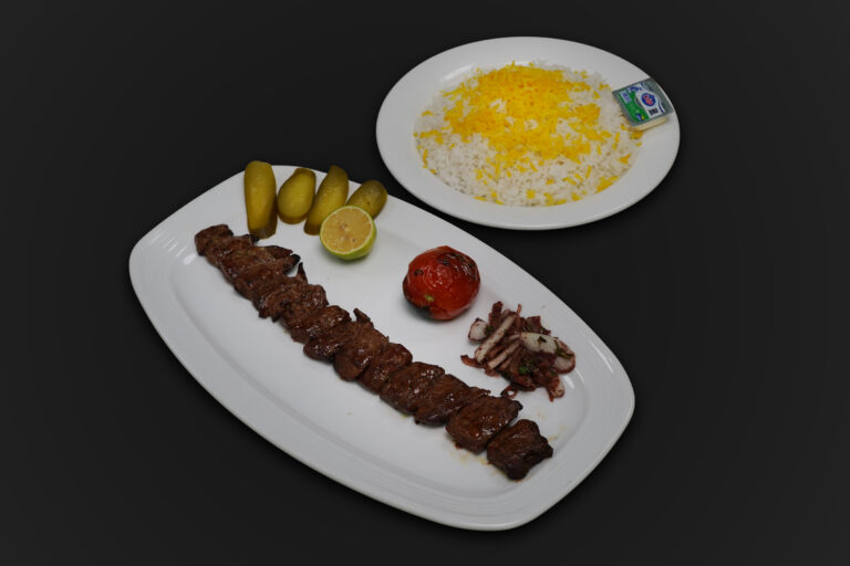 چلوکباب چنجه گوسفندی